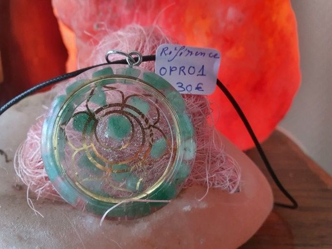 PENDENTIF ORGONE FLEUR DE VIE